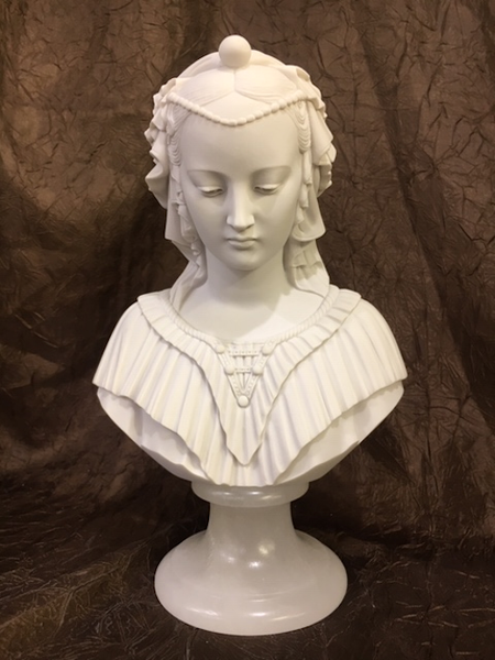 Bust Angelica Maria reproduction Madonna by Fra Filippo Lippi Statue